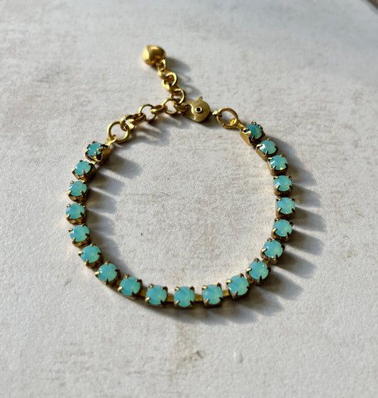 Dreamy Vintage Swarovski “Pacific Opal” Crystal Bracelet